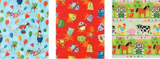 Geschenkpapier Kindergeburtstag