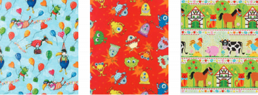 Geschenkpapier Kindergeburtstag